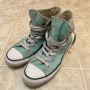 Womens teal converse